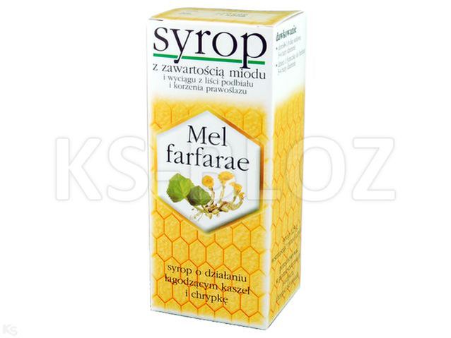 Melfarfarae miód podbiał.