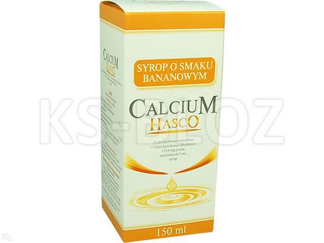 Calcium HASCO o sm.bananowym