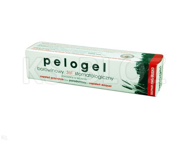 Pelogel - borowinowy żel stomatol.