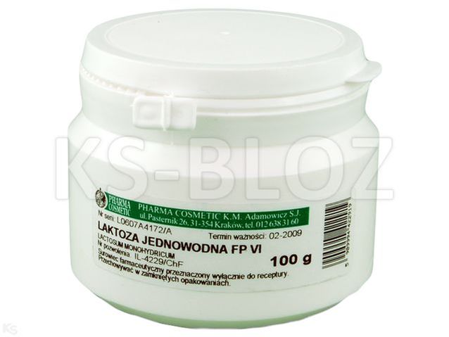 Lactosum monohydricum FPVI (Rec.)