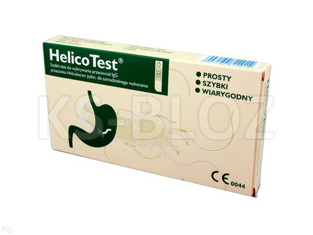 Helico Test do wykr.przeciwciał. p/Helicobacter pylori