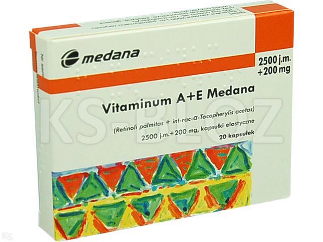 Vitaminum A+E Medana