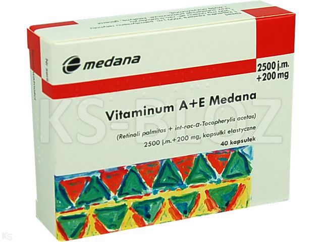 Vitaminum A+E Medana