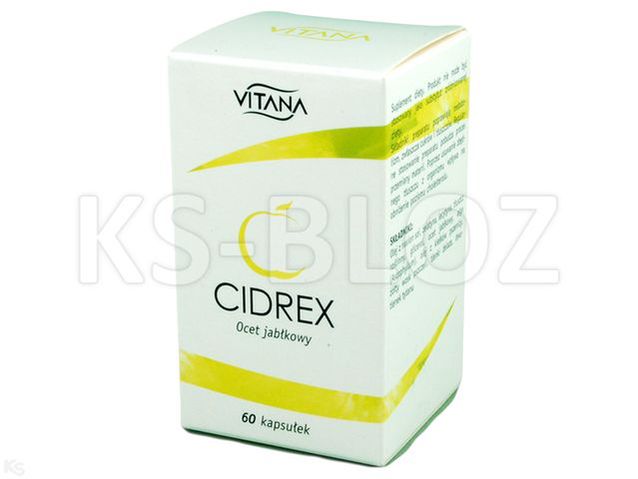 Cidrex Vitana wspom. odchudz.(ocet jabłk.)