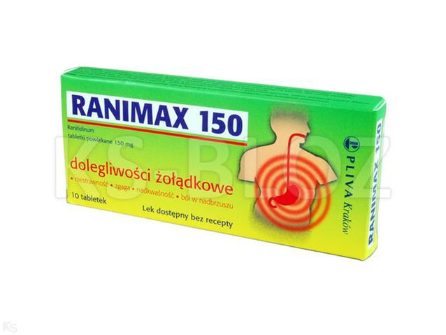 Ranitidinum Pliva (Ranimax 150)