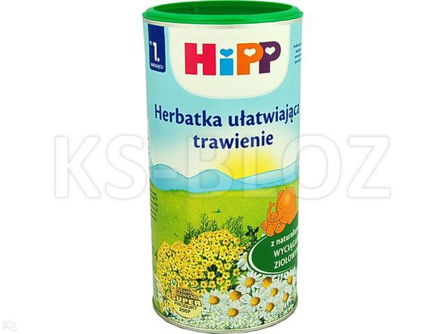 HIPP Herbatka ułatwi.trawienie  po 1 m-cu