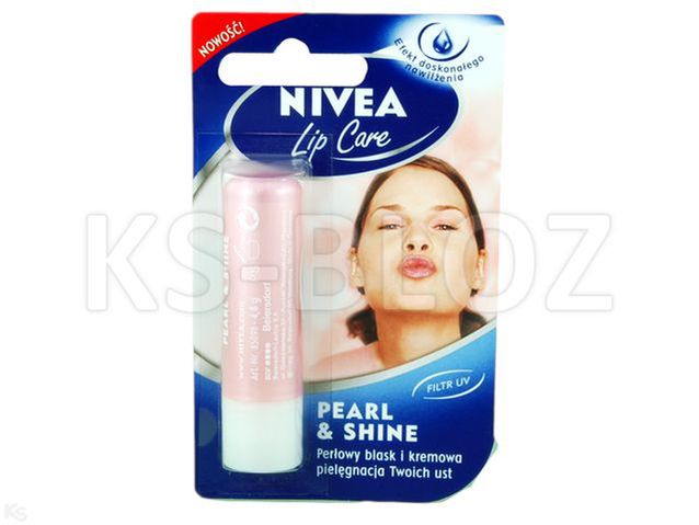 NIVEA LIP CARE Pomad.piel. Pearl &Shine (z perł.blask)