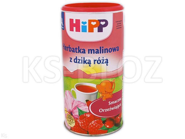 HIPP Herbatka malin.z dzik.różą po 4-m-cu