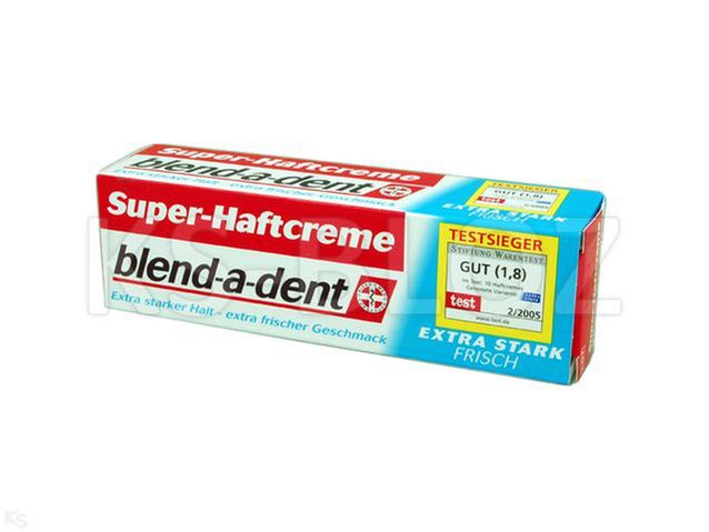 BLEND-A-DENT SUPER HAFTCREME Klej d/protez zęb.Ex.Frish