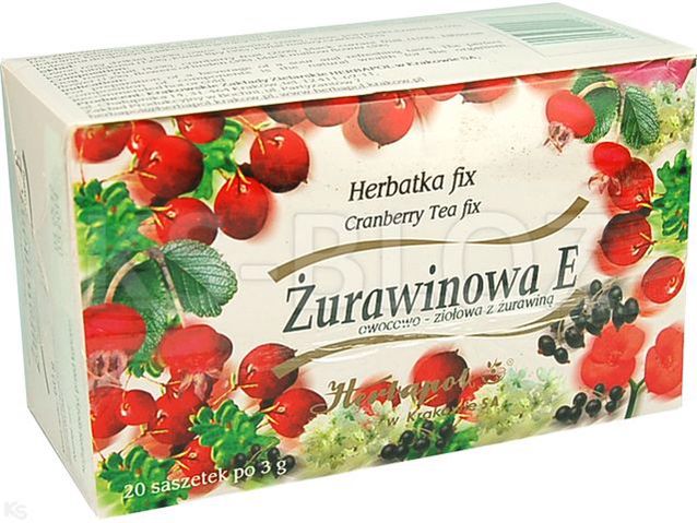 Herbata ŻURAWINOWA "E"