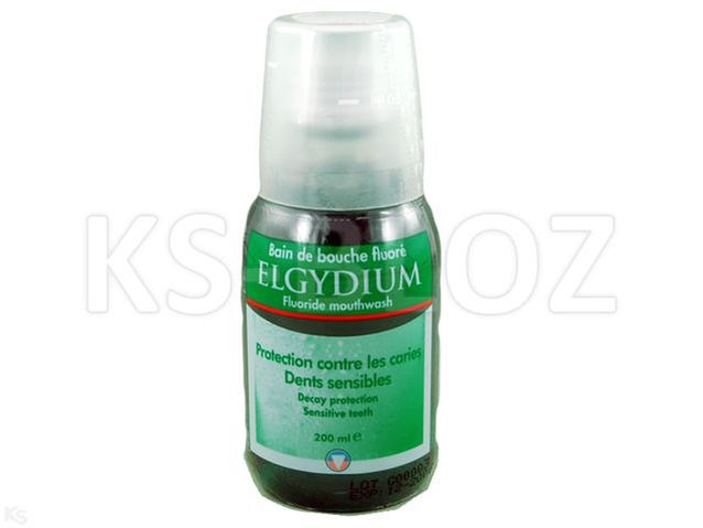 ELGYDIUM Płyn z fluorem do pł.ust (zielony)
