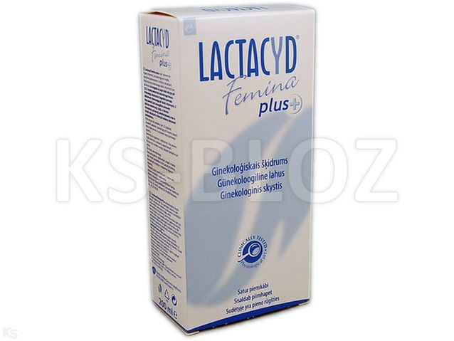 LACTACYD FEMINA Plus+ Płyn ginek. d/hig.intym.