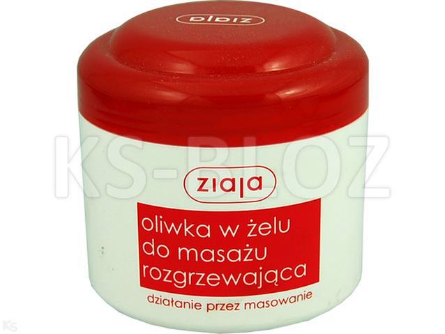 ZIAJA Oliwka w żelu rozgrzewająca