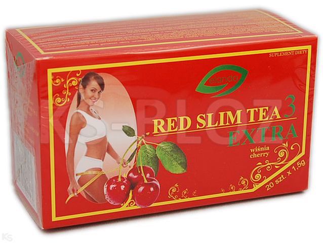 Herbatka Red Slim Tea 3 Extra wiśniowa