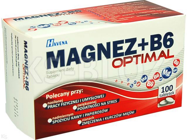Magnez + B6 Optimal