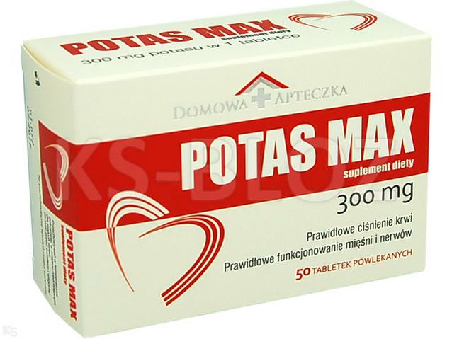 Domowa Apteczka Potas Max 300 mg jonów