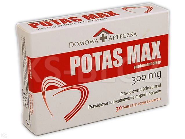 Domowa Apteczka Potas Max 300 mg jonów