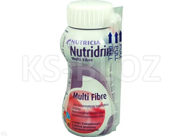 Nutridrink Multi Fibre truskaw.