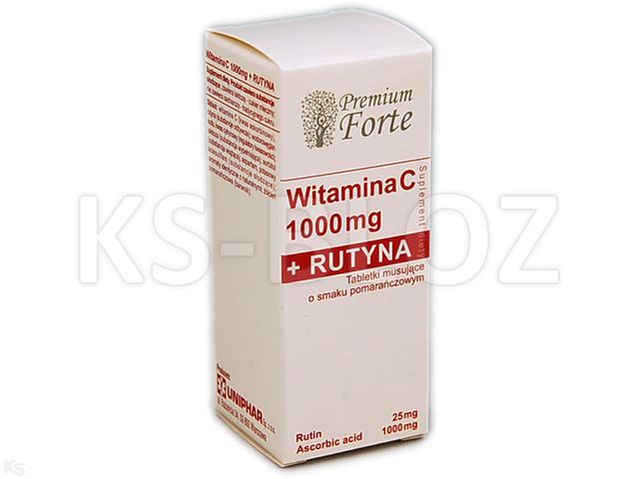 Witamina C 1000 mg + Rutyna