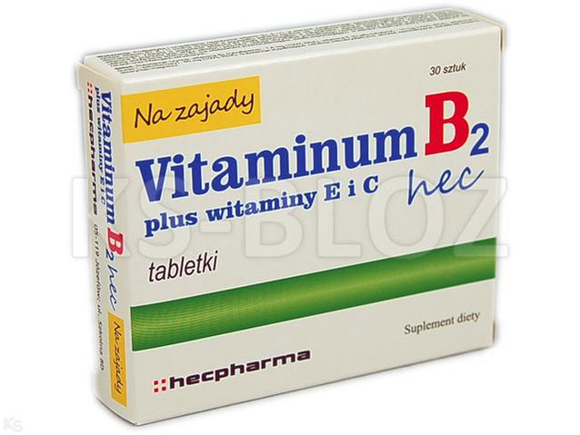 Vitaminum B2 Hec na zajady
