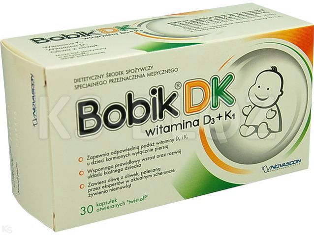 Bobik DK (Vit.D3+Vit.K)