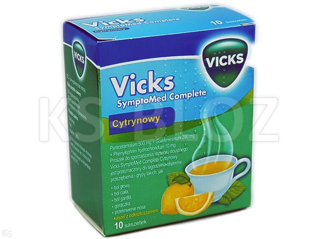 Vicks SymptoMed Complete Cytrynowy