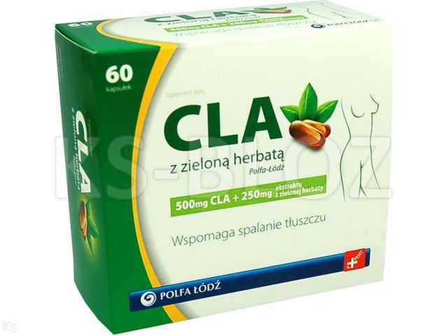 CLA z zieloną herbatą Polfa-Łódź