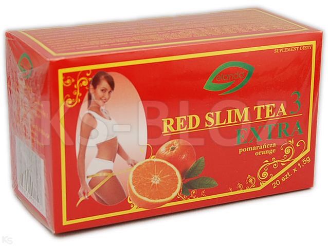 RED SLIM TEA 3 EXTRA SM.POMARAŃCZOWY