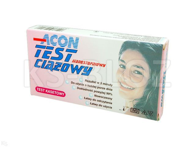 Test ciążowy ACON HCG kasetowy