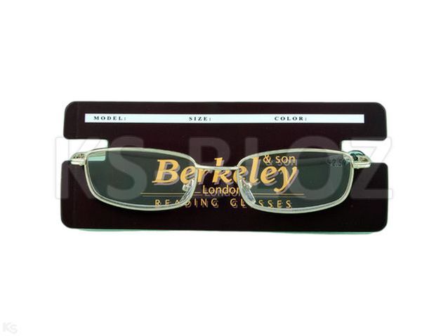 Okulary BERKELEY czarne/2420/ +2,0