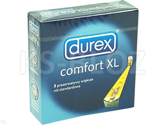 Prezerwat. DUREX Comfort XL nawil.