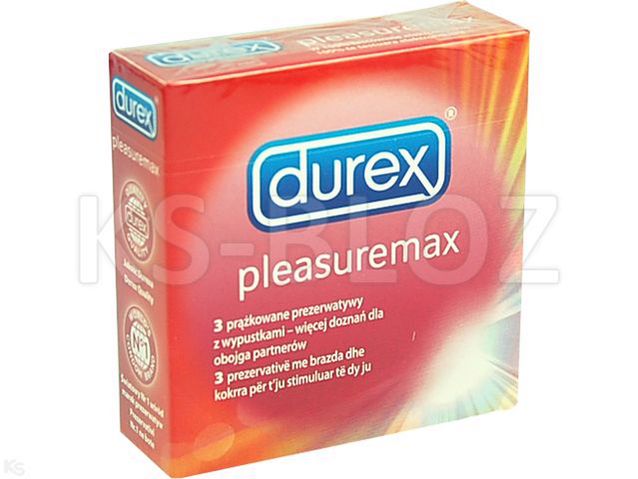 Prezerwat. DUREX PleasureMax Warming