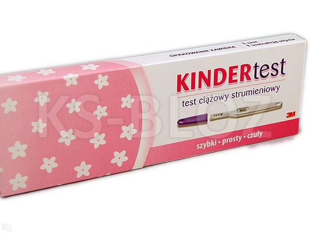 Test ciążowy KINDER-TEST strumieniowy