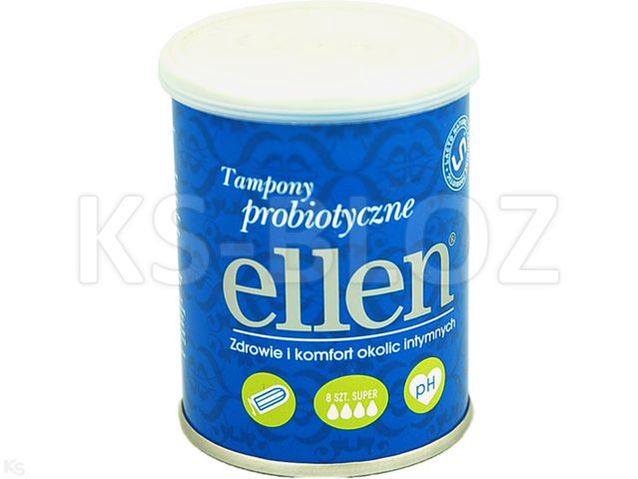 ELLEN® Tampony probiotyczne Super