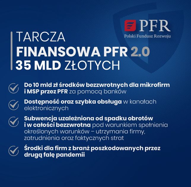 Tarcza Finansowa PFR 2.0 