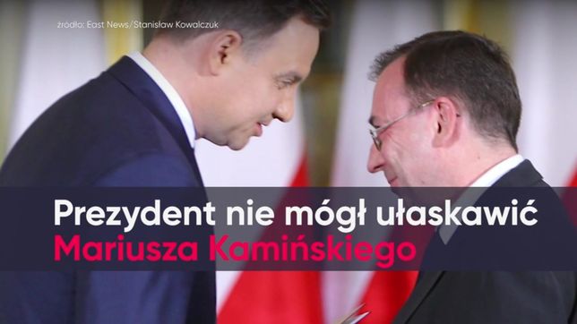 Sąd Najwyższy: Andrzej Duda nie mógł ułaskawić Mariusza Kamińskiego - WP Wiadomości