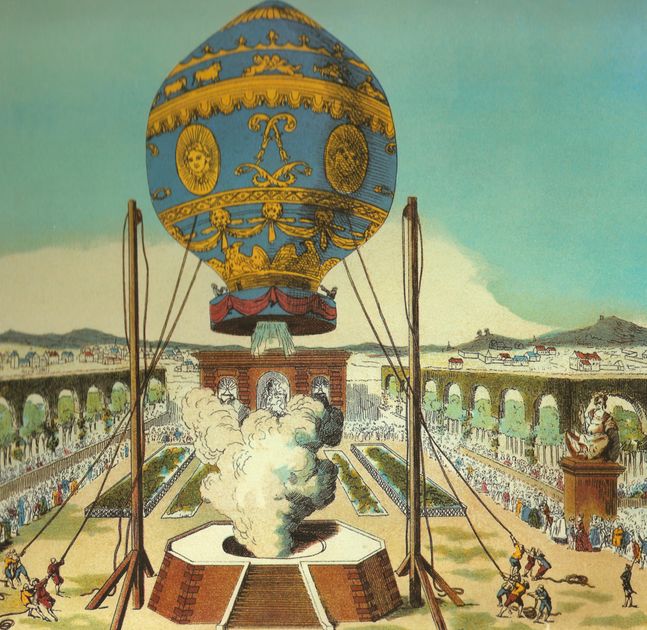 Balon Jospeha i Jacquesa Montgolfierów