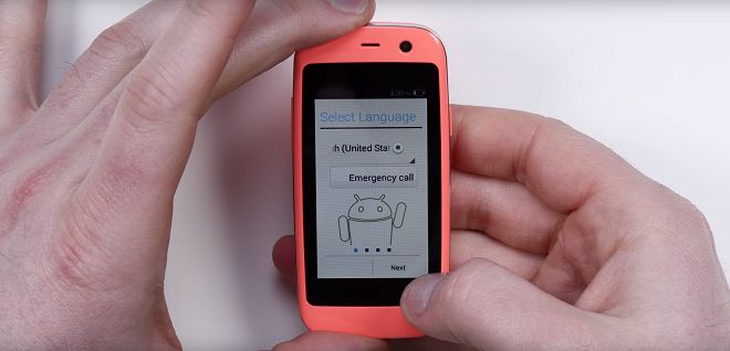 Podsh Micro Oto najmniejszy smartfon z Androidem - Posh Mobile Micro X S240!