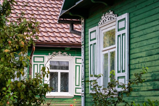 Architektura drewniana Podlasia - Kraina Otwartych Okiennic 