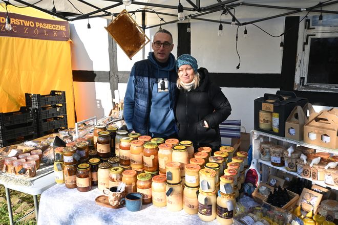 Małżeństwo pszczelarzy