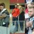 Gwiazdy kibicują na meczu Polska - Macedonia: Anna Lewandowska, Zofia Zborowska, Andrzej Wrona