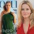 Naturalna Reese Witherspoon spogląda z okładki amerykańskiego "Vogue'a"