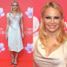 Skromna Pamela Anderson dorabia na imprezie czekoladek z wiśnią
