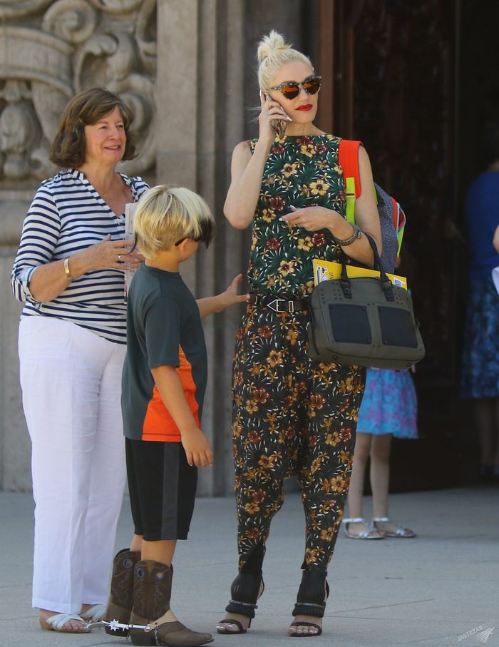Gwen Stefani z rodziną wybrała się do kościoła