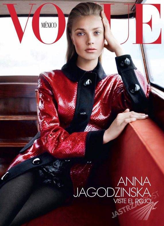Anna Jagodzińska na okładce Vogue'a