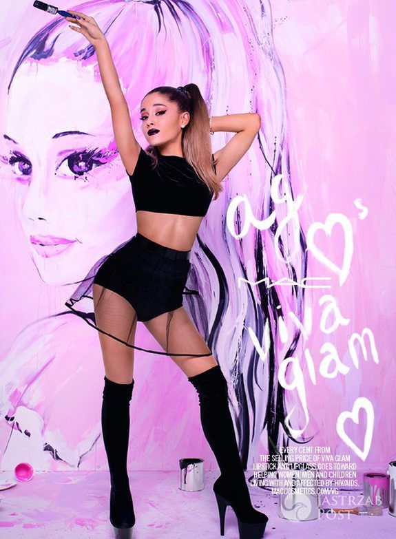 Ariana Grande ambasadorką szminek Viva Glam M.A.C Cosmetics (fot. mat. pras.)