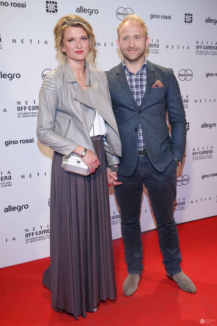 Justyna Jeger-Nagłowska i Borys Szyc na Off Camera w Krakowie (fot. ONS)