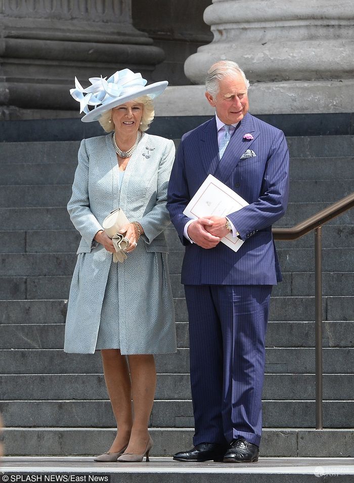 90. urodziny królowej Elżbiety II - książę Karol z żoną
