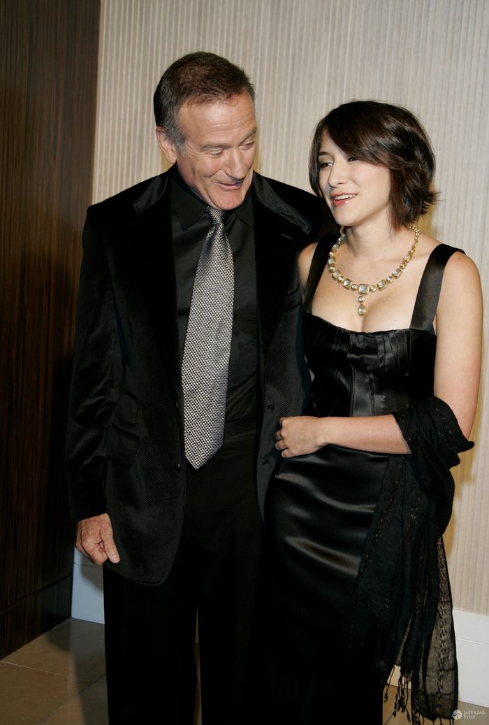 Robin Williams i jego córka Zelda Williams (fot. ONS)