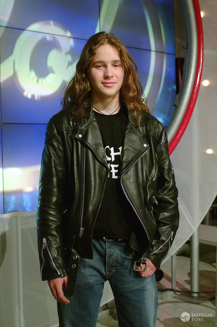 Krzysztof Zalewski w Idolu w młodości